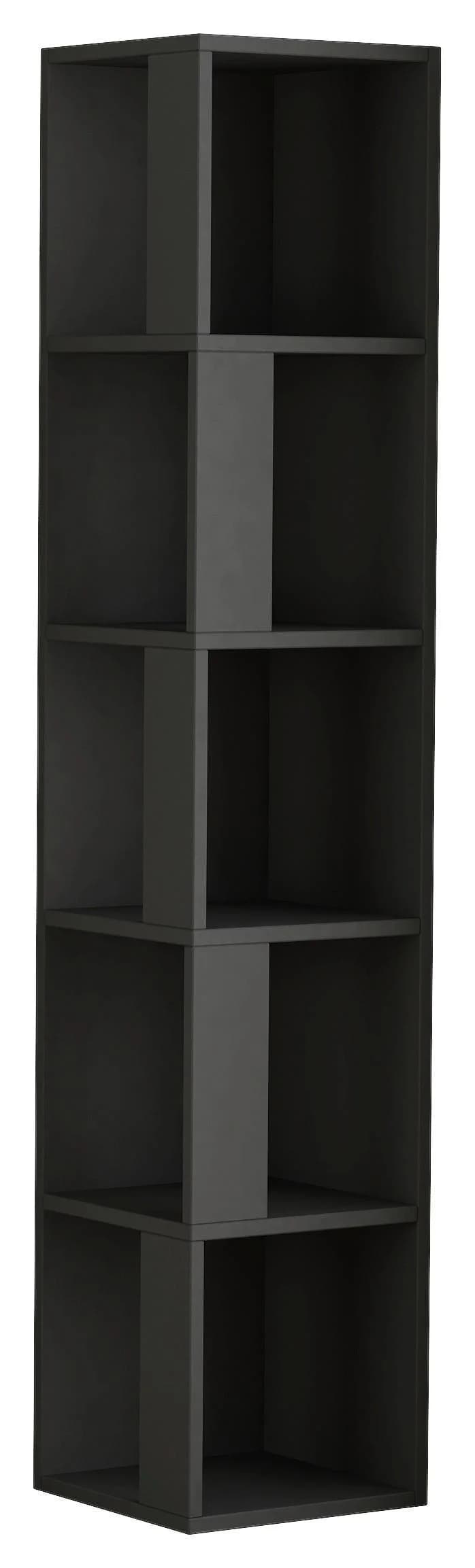 Decortie Bücherregal Piano Modernes Eck-Regal Anthrazit - Bild 4