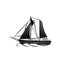 Decortie Wanddeko Sail Metall Schwarz 55x40 cm Bild 1