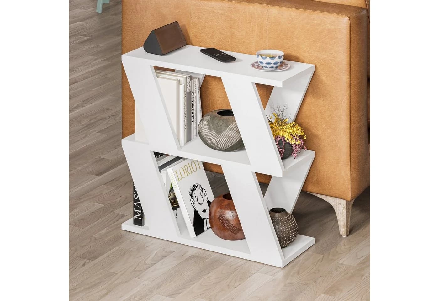 Decortie Beistelltisch Lazena Modern Weiß - Bild 2