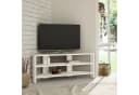 Decortie TV-Schrank Thales Modernes Eck-Multimedia-Center Weiß Bild 2