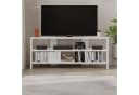 Decortie TV-Schrank Thales Modernes Eck-Multimedia-Center Weiß Bild 3