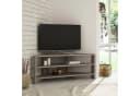 Decortie TV-Schrank Thales Modernes Eck-Multimedia-Center Beige/Grau Bild 2