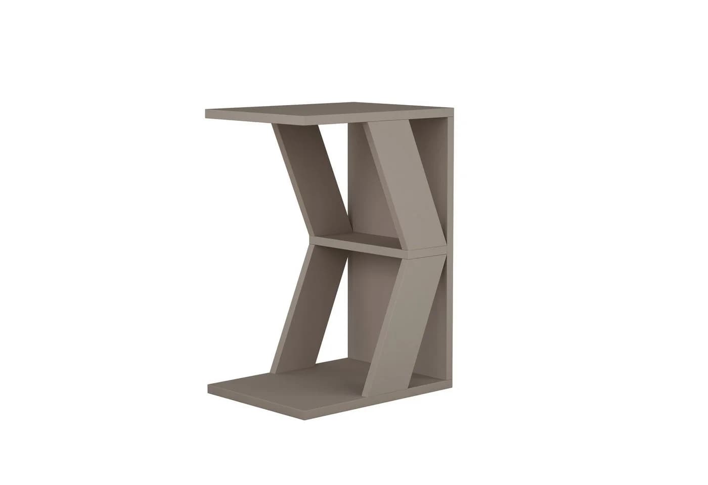 Decortie Beistelltisch Naze Modernes C-Modell Helles Mokka