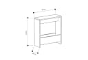 Decortie Beistelltisch Simpi Modern Beige Bild 5