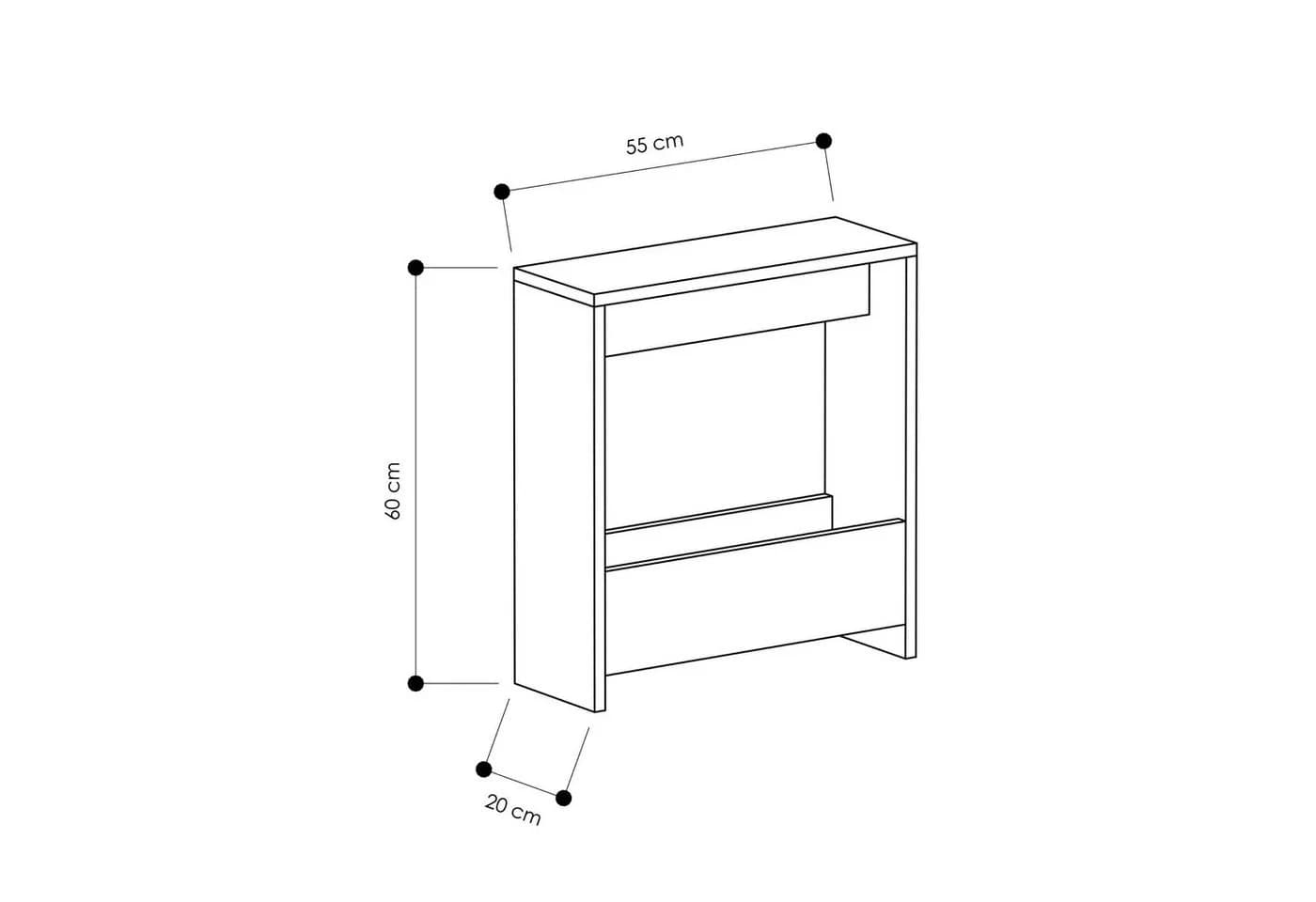 Decortie Beistelltisch Simpi Modern Beige - Bild 5