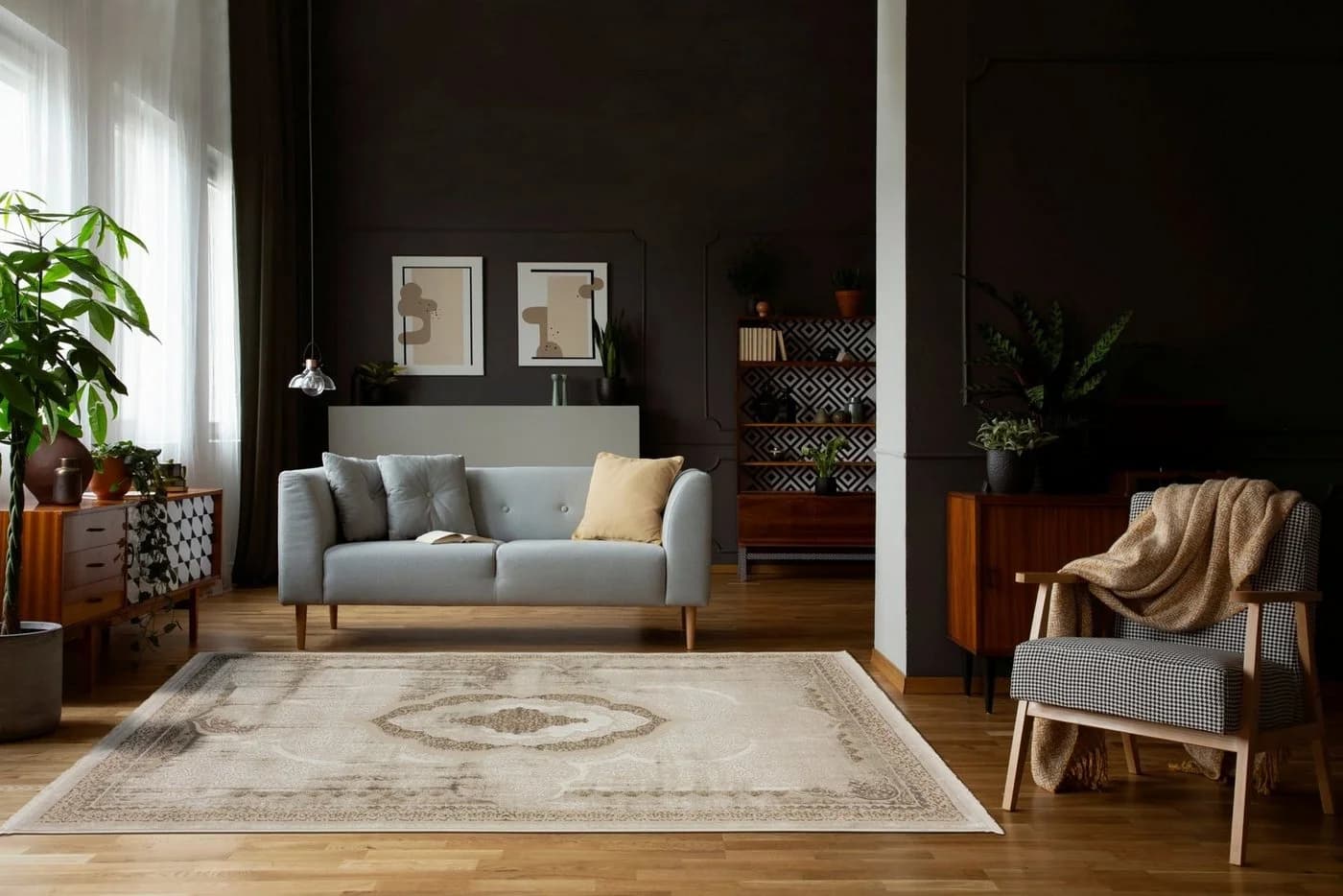 Mozato Teppich Amioun, rechteck, Wohnzimmer - Bild 5