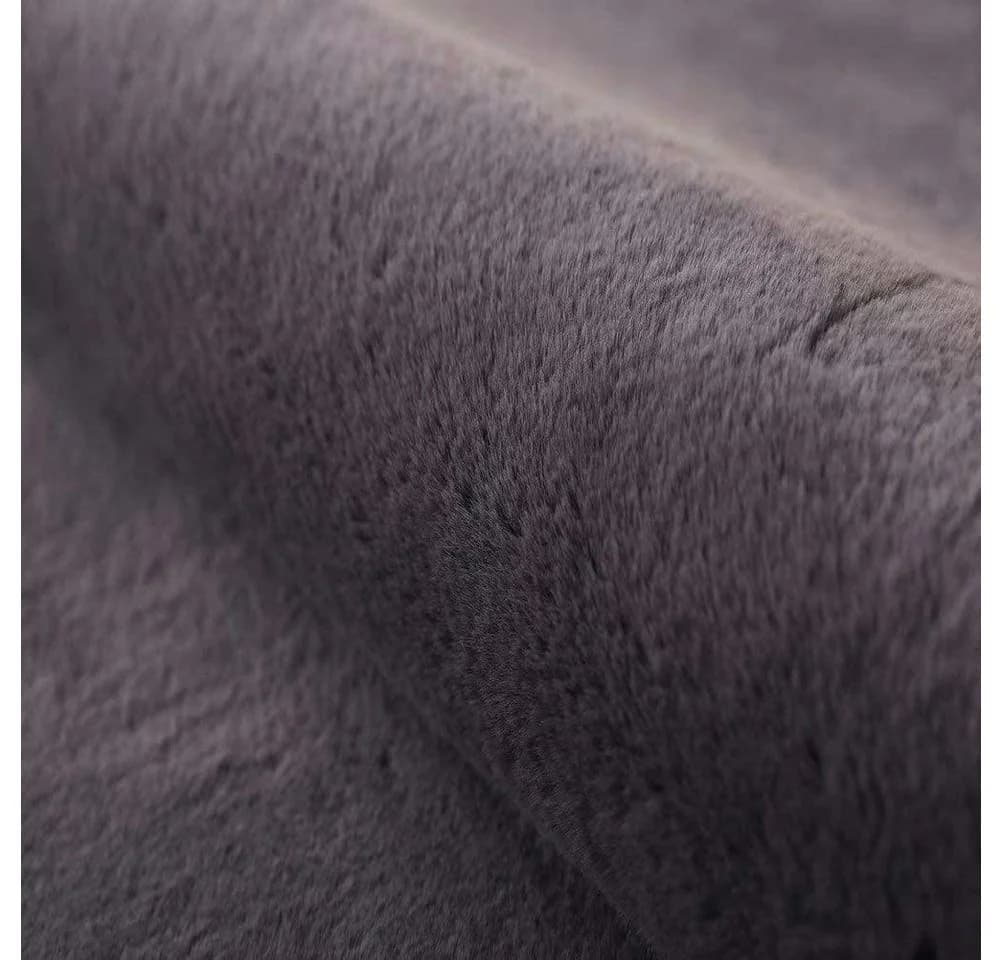 Mozato Fellteppich Stockholm Anthracite Kunsfell - Bild 4