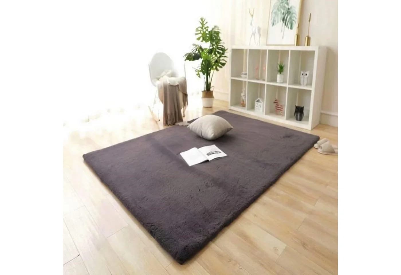Mozato Fellteppich Stockholm Anthracite Kunsfell - Bild 5