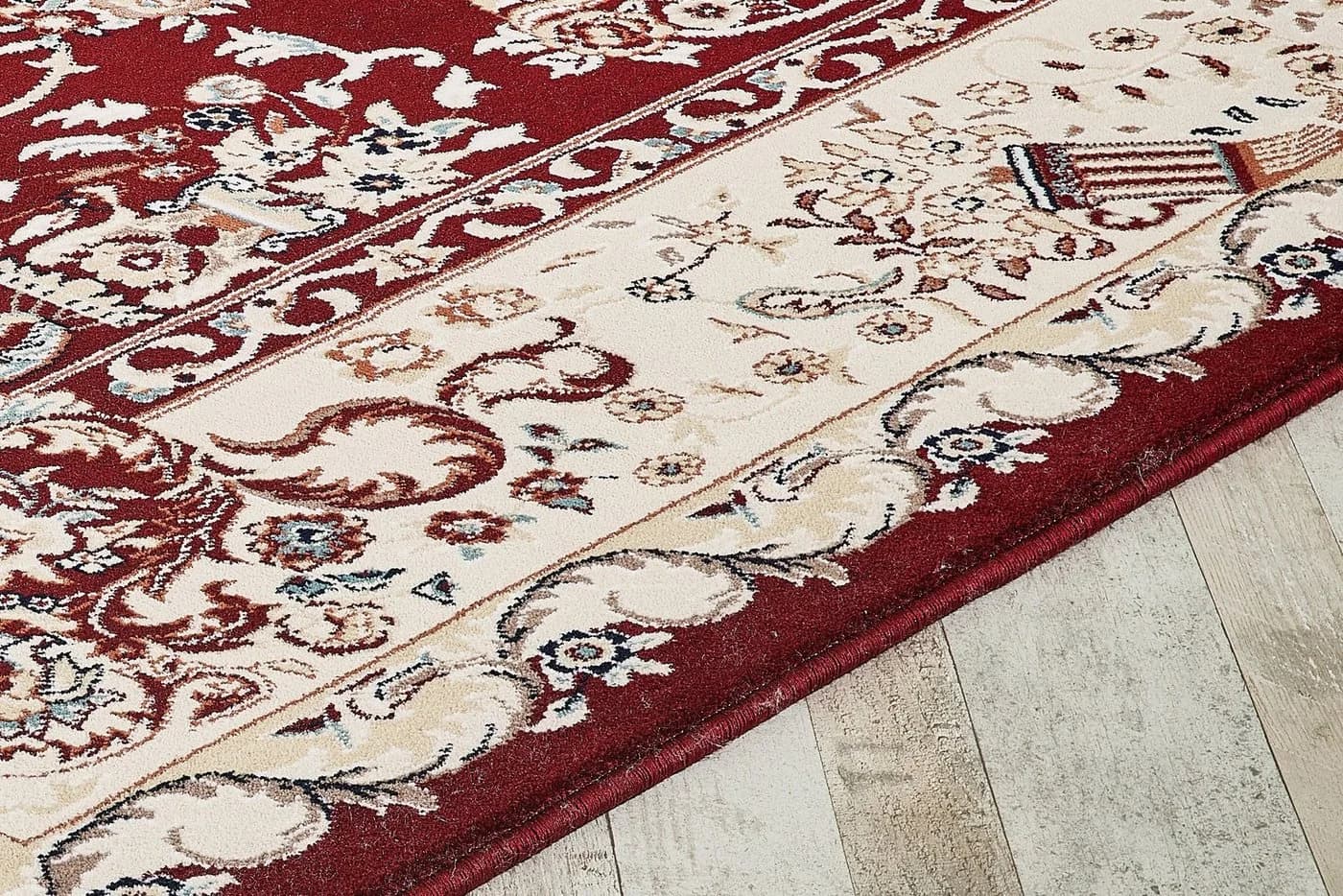Mozato Teppich Marrakesch Wohnzimmer Rot