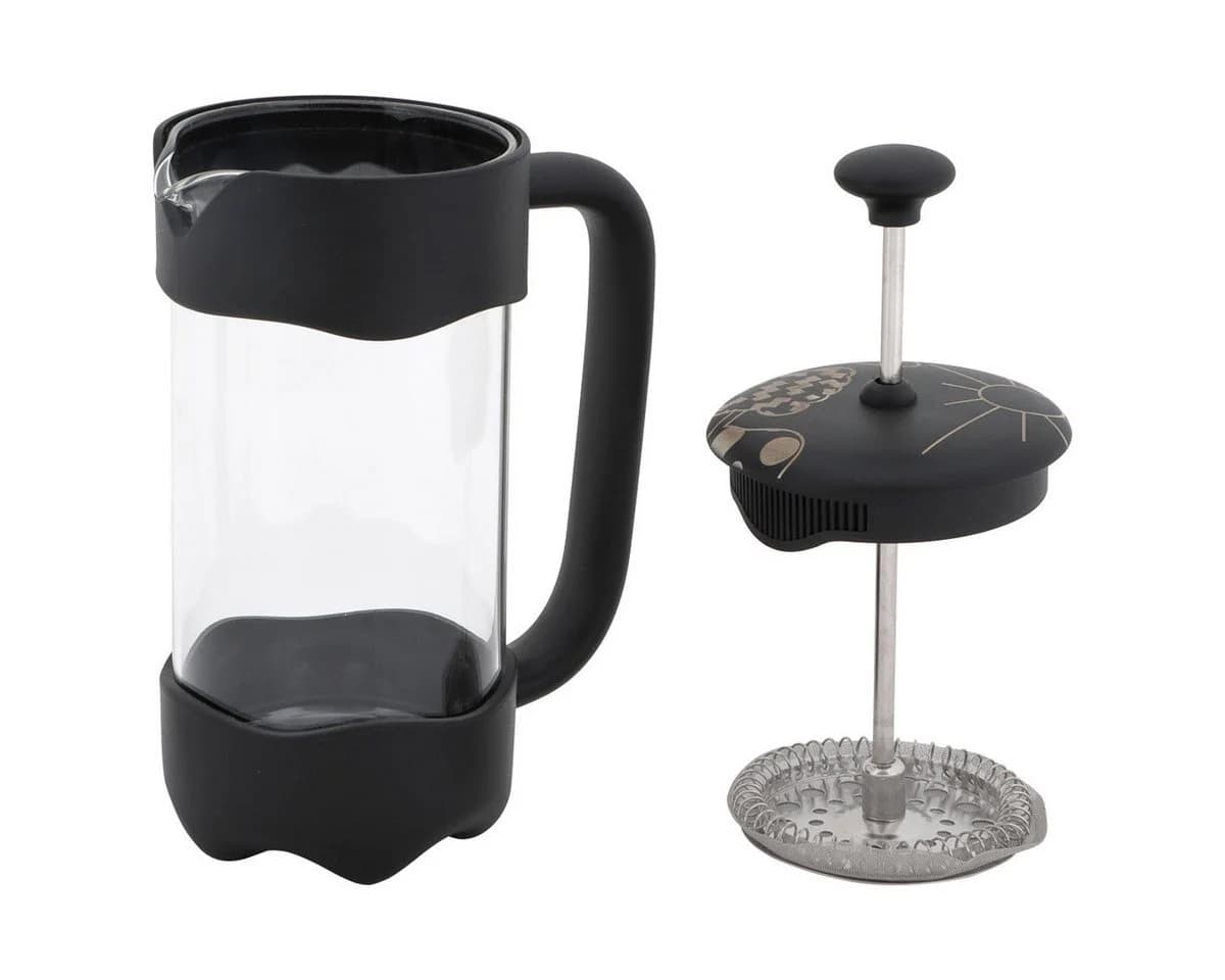 ANY MORNING French Press Kanne Schwarz 350ml - Bild 4