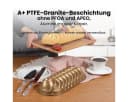 SERENK Backform Brotbackform 34x14 cm Aluminium Antihaftbeschichtung Bild 5
