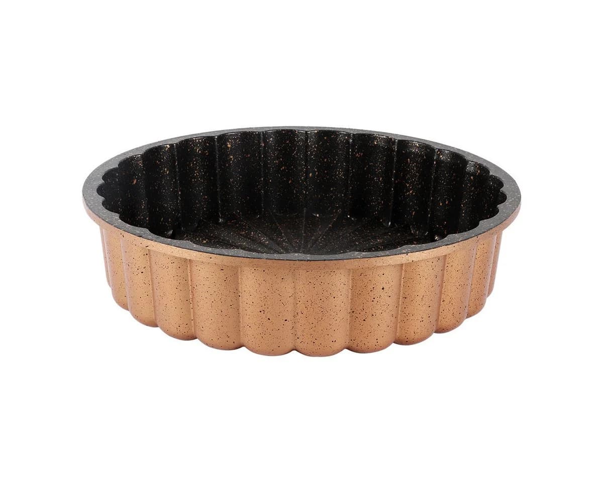 SERENK Gänseblümchen Tarteform 28 cm Gelb Aluminium - Bild 2