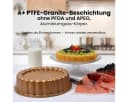 SERENK Gänseblümchen Tarteform 28 cm Gelb Aluminium Bild 5