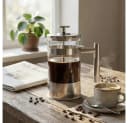 ANY MORNING French Press Kanne 600ml Glas Edelstahl Bild 2