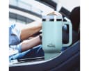ANY MORNING Thermobecher XL 1200ml Edelstahl Seegrün Bild 5