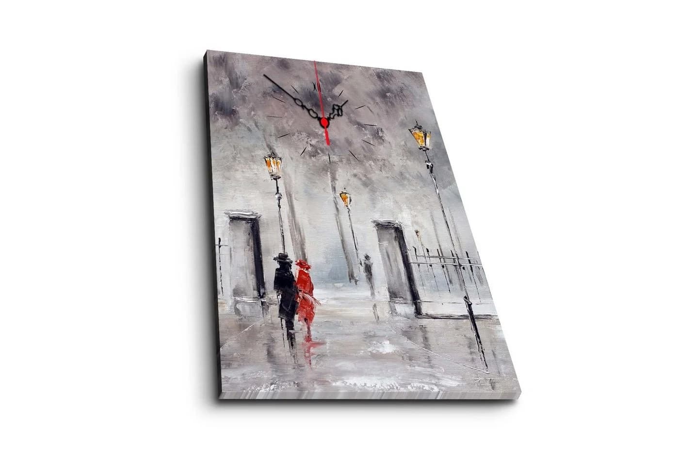 Wallity Wanduhr 100% SUEDE CANVAS 45 x 70 cm - Bild 2