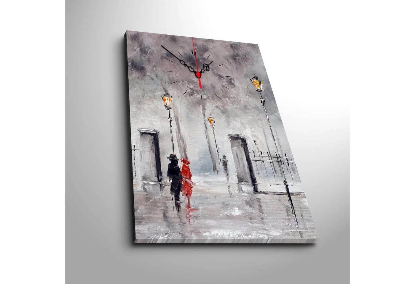 Wallity Wanduhr 100% SUEDE CANVAS 45 x 70 cm - Bild 4
