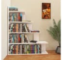 Decorotika Bücherregal ECHO - 5-Ebenen Leiterregal Weiß Bild 2