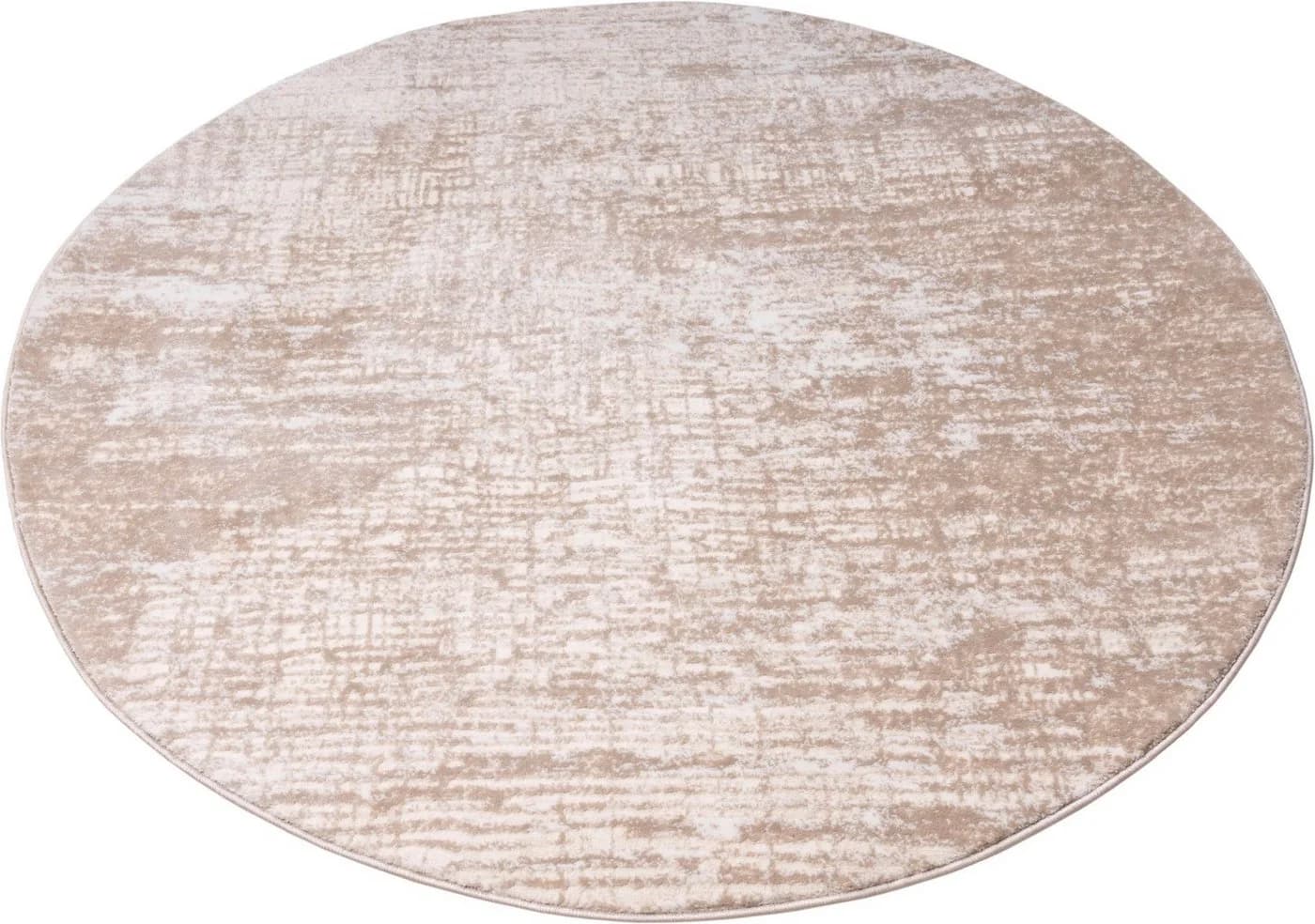 OTTO HOME Teppich Ariano Beige Rund 140cm Hoch-Tief-Struktur - Bild 3