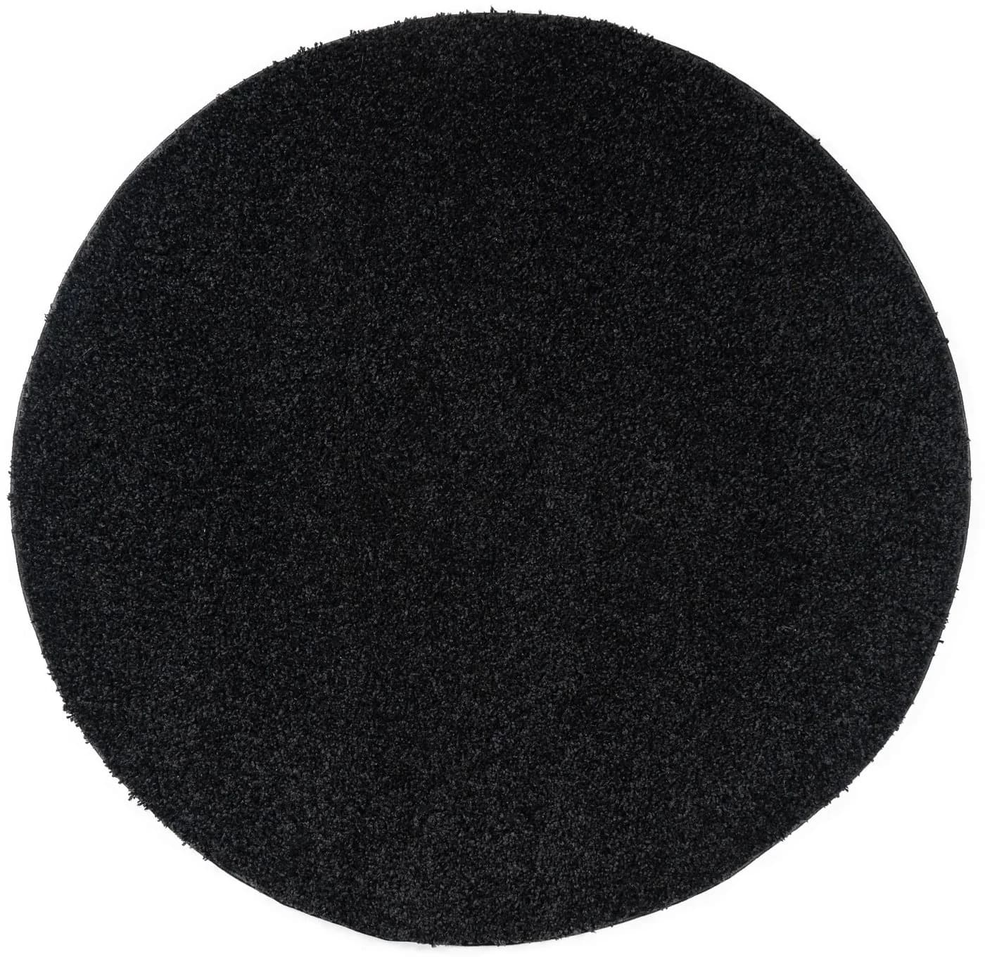 OTTO HOME Shaggy 30 Teppich Rund Anthrazit 140cm
