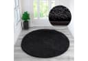 OTTO HOME Shaggy 30 Teppich Rund Anthrazit 140cm Bild 2