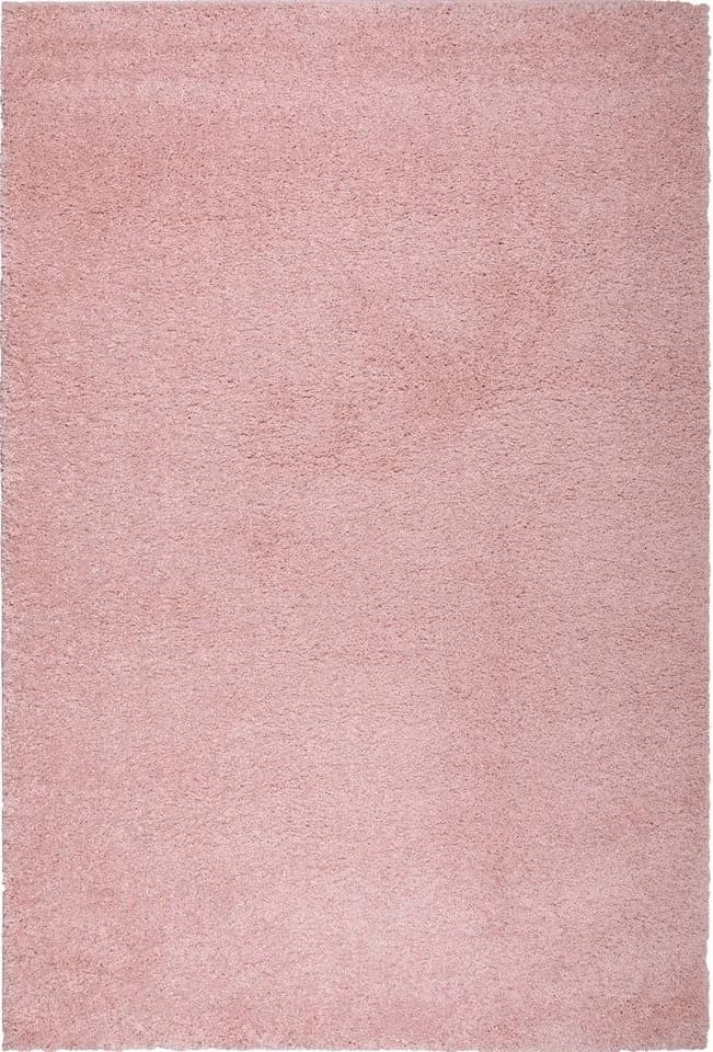 Hochflor-Teppich MY HOME "Shaggy 30" Rosa Kunstfaser - Bild 4