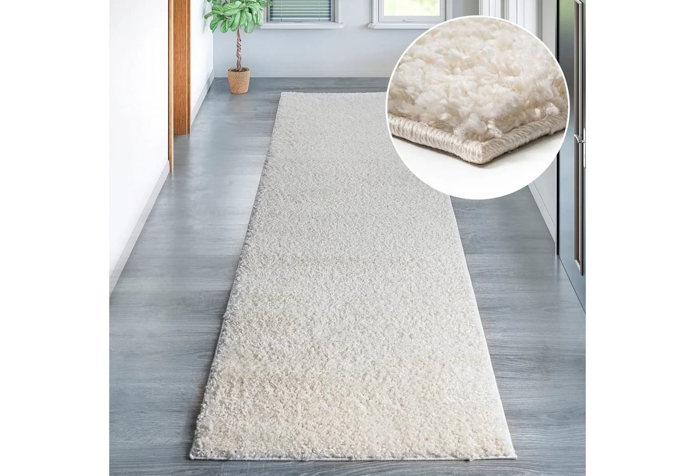 OTTO HOME Hochflor-Teppich Viva Shaggy Beige Premium 45mm - Bild 2