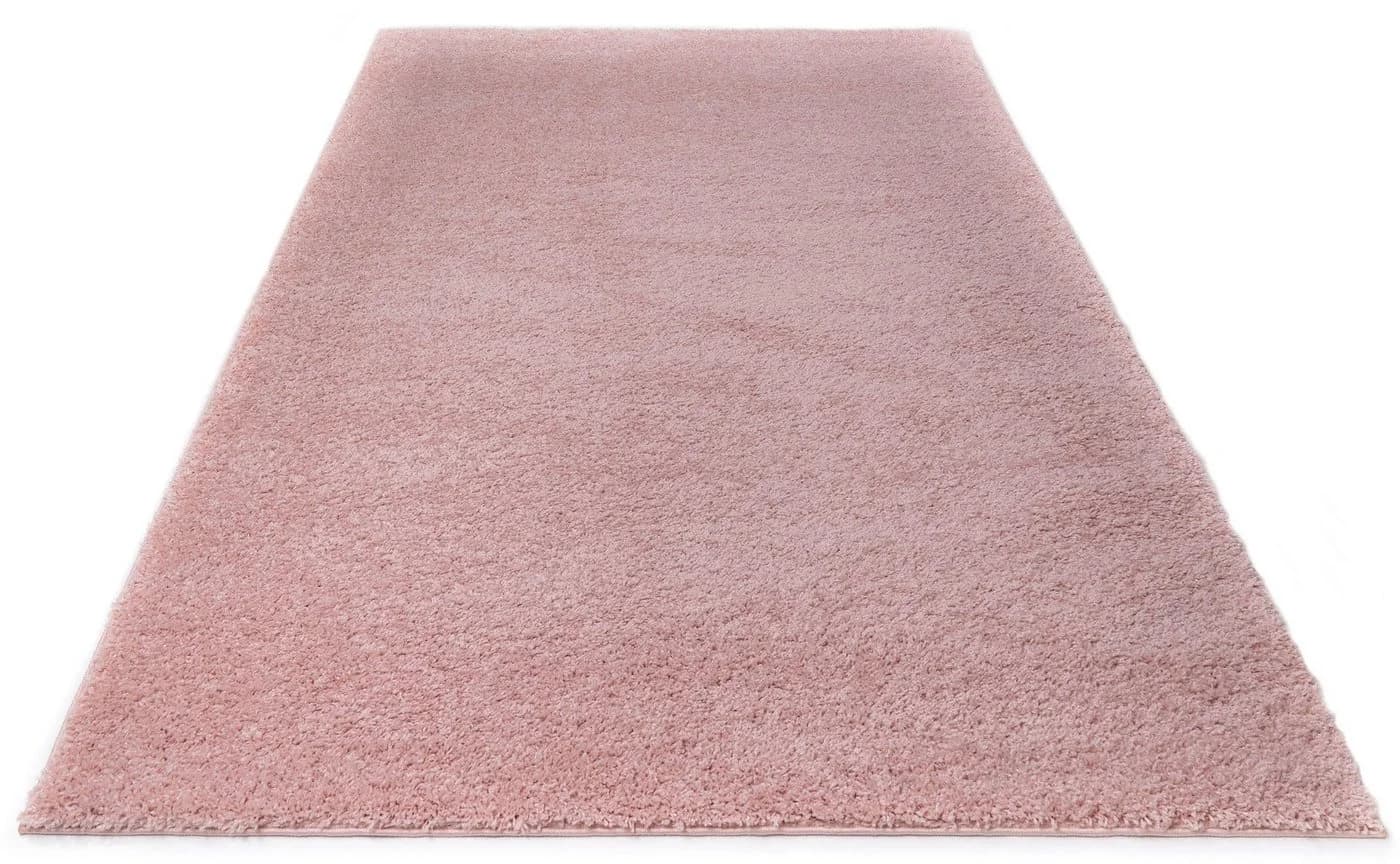 Hochflor-Teppich MY HOME "Viva" Rosa