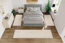Bruno Banani Bettumrandung Shaggy Soft Beige U-förmig Bild 4