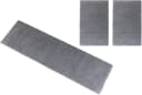 OTTO home Bettumrandung Viva 3-tlg. Hellgrau Hochflor Bild 2