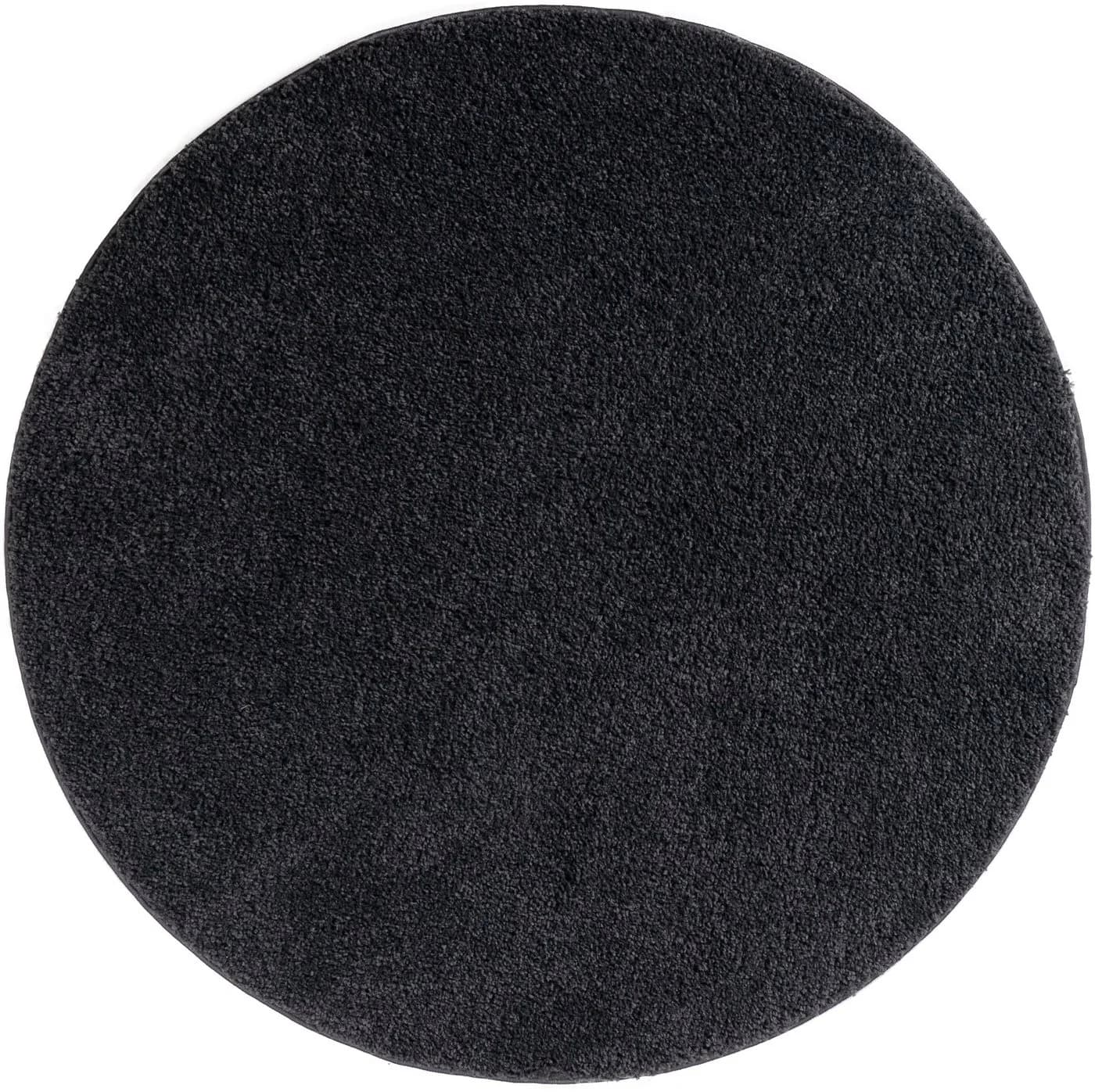 OTTO HOME Teppich Viva rund Grau 140 cm Hochflor