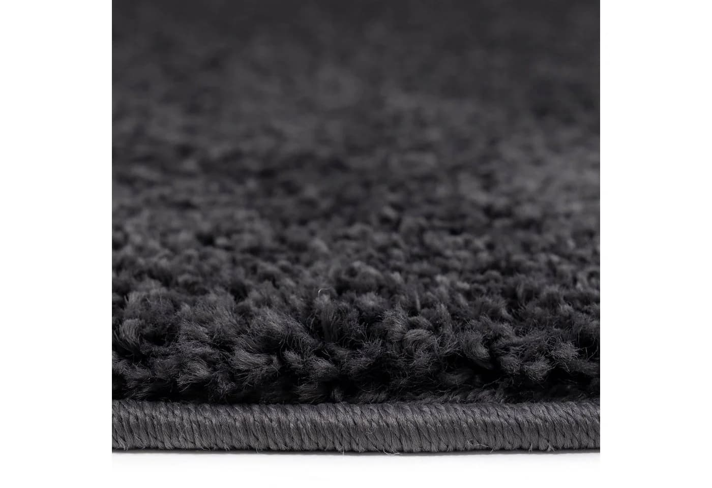 OTTO HOME Teppich Viva rund Grau 140 cm Hochflor - Bild 5