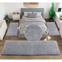 Bruno Banani Bettumrandung Shaggy Soft Hellgrau U-förmig Set Bild 1