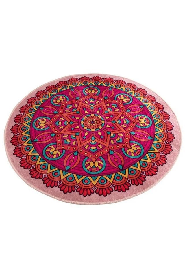L'Essentiel Maison Badematte 100% Polyester Rund 100 cm - Bild 2