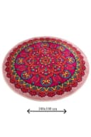L'Essentiel Maison Badematte 100% Polyester Rund 100 cm Bild 3