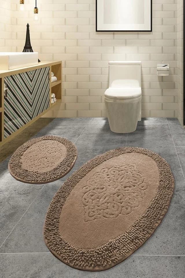 L'Essentiel Maison Badematte Set 100% Baumwolle Modern - Bild 2