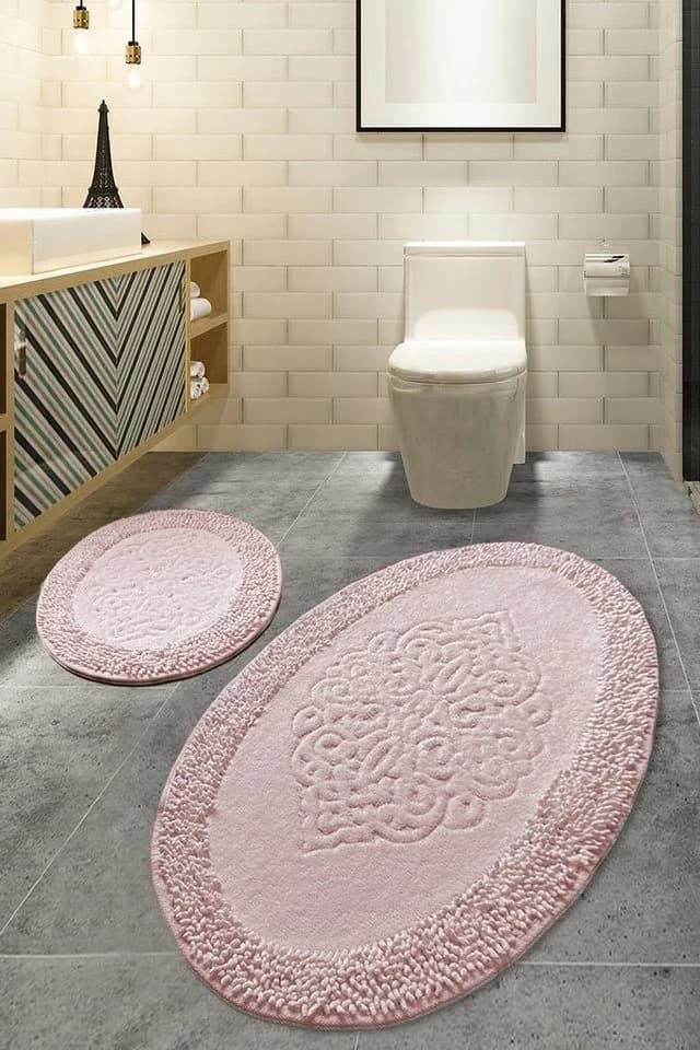 L'Essentiel Maison Badematten-Set 100% Baumwolle Modern - Bild 2