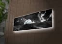 Wallity LED-Leinwandbild 100% Wildleder mit Beleuchtung Bild 2