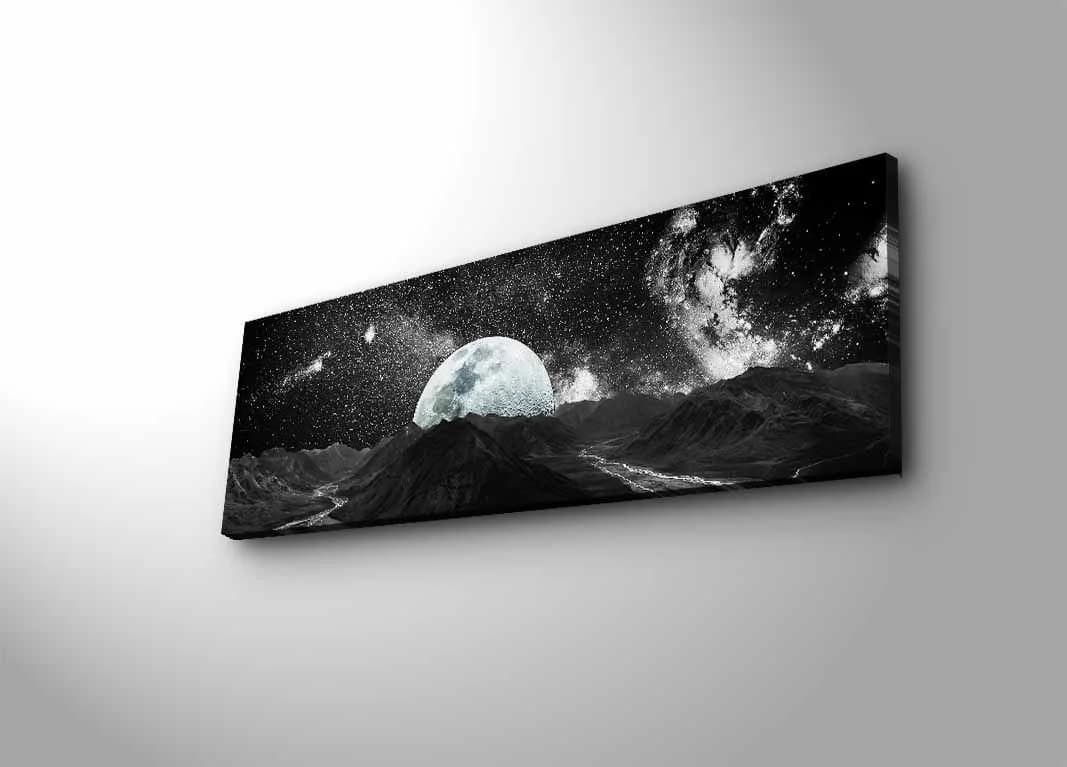 Wallity LED-Leinwandbild 100% Wildleder mit Beleuchtung - Bild 4