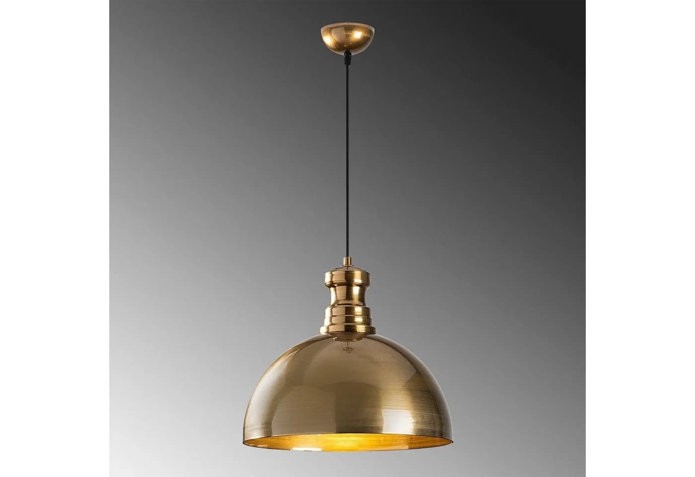 Opviq Kronleuchter METAL BODY Gold - Bild 3