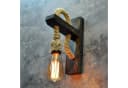 Opviq Wandleuchte 100% Fichtenholz Beige Rustikal Bild 1