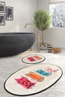 L'Essentiel Maison Badematten-Set 100% Polyester 10 mm Bild 1