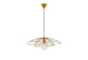 Opviq Kronleuchter METAL BODY Gold Verstellbar Bild 2