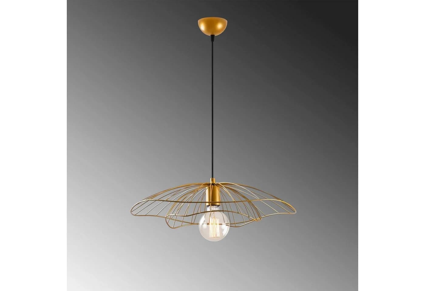 Opviq Kronleuchter METAL BODY Gold Verstellbar - Bild 5