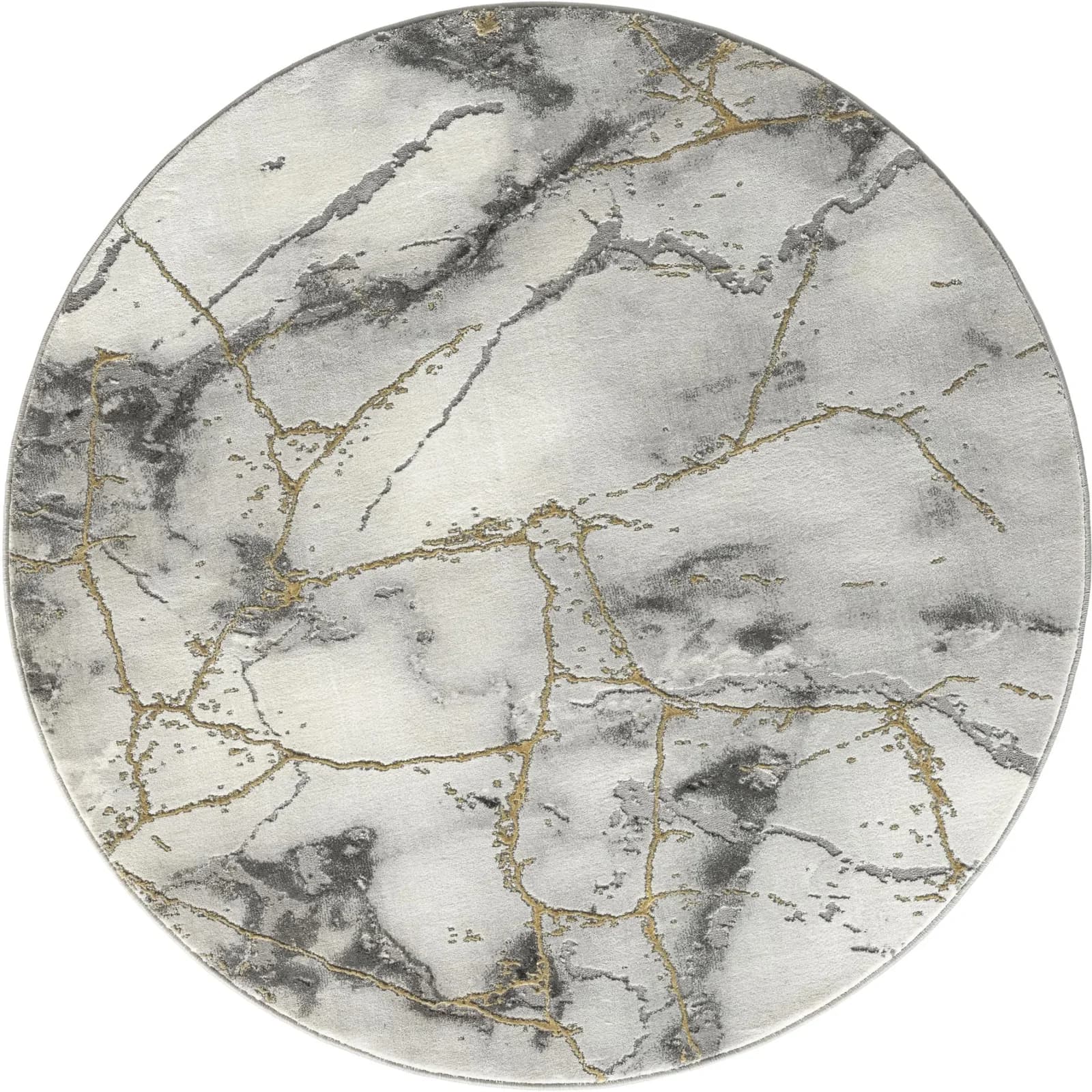 Teppich MY HOME Juliet Gold Marmor-Design
