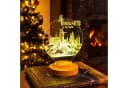Geschenkelampe LED Nachttischlampe Hogwarts Harry Potter 3D 7 Farben Bild 4