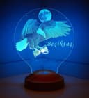 Besiktas LED Nachtlicht 3D Gravur 7 Farben Bild 5