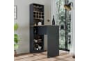 Roomart Bartisch Dublin Hausbar mit Weinregal & Stauraum Bild 1