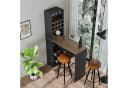 Roomart Bartisch Dublin Hausbar mit Weinregal & Stauraum Bild 3