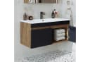 Roomart Badmöbel-Set ATRIA Waschtisch 100 cm mit Keramik-Einbaubecken Bild 5